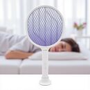 Raqueta Mata Mosquitos Recargable usb Con Base Klasse (KS2400) - Miniatura 3