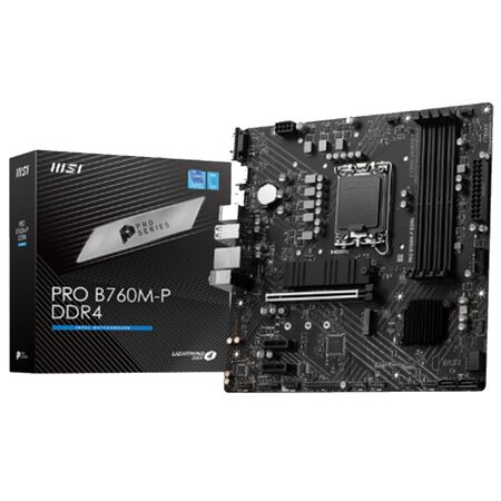 Mother MSI PRO B760M-P DDR4 1700
