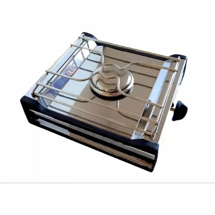 Anafe Brogas 1 Hornalla Blanca Gas Natural Cocina - Vista 2