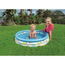 Pileta 3 Aros Fondo Del Mar Chica Bestway 102 X 25 Cm 3922 - Miniatura 2