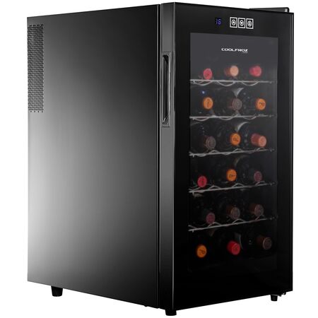 Cava De Vino Coolfroz WCTE0018 18 Botellas Termoelectrica Display Led