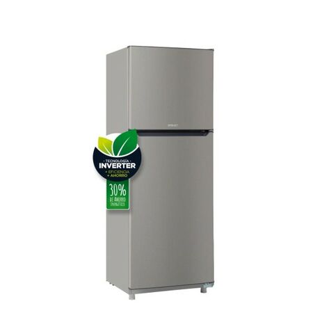 Heladera BRIKET BK2F1820V inverter color inox 350l A++