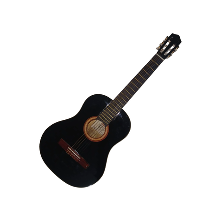Guitarra  clasica Francisco Tarrega GE-01 4/4 NEGRO