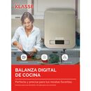 Balanza De Cocina Digital Acero Inoxidable Klasse (KS2002) - Miniatura 9