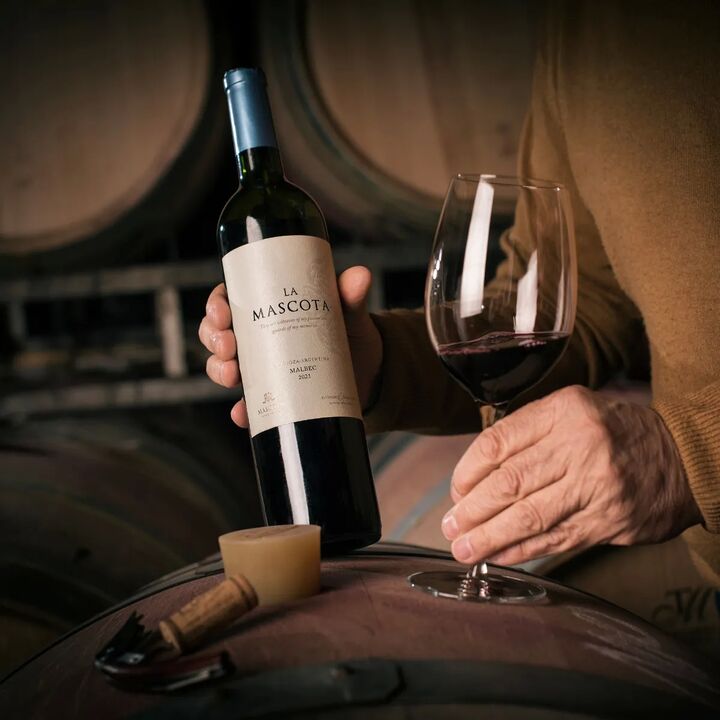 Vino La MascotaMalbec750ml  Packx6 - Vista 3