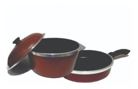 Olla Horno Dona Tina 5012 Set Olla Sarten antiadherente 28cm