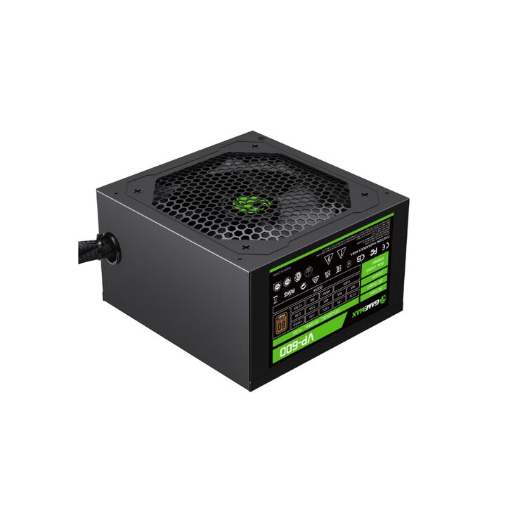 Fuente 600W Gamemax 80 Plus Bronze VP-600 Fan 12cm - Vista 4