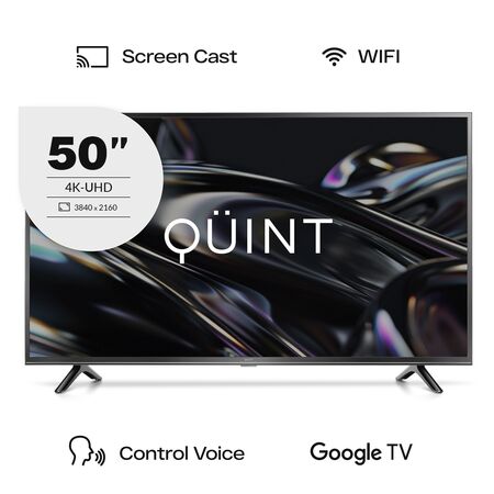 Smart Tv Led 50 Pulgadas 4k Quint Qt-3 Google Tv