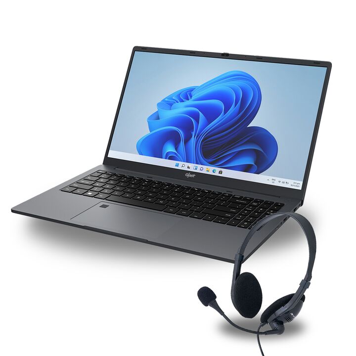 Combo Notebook Gfast N320r Amd Ryzen 3 + Auricular Verbatim - Vista principal
