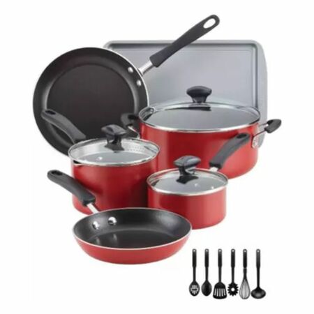 Batería Cocina 15p Farberware Antiadherente Diamondmax 22320