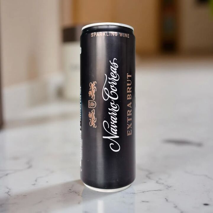 Espumante Navarro Correas Extra Brut Lata - Pack x 24 - Vista 3