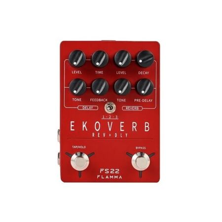 Efecto/Delay Y Reverb	FLAMMA	FS22 EKOVERB	ROJO