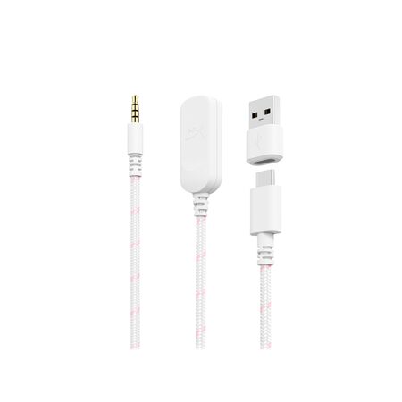 AURICULAR GAMER HYPERX CLOUD III WHT/PNK GAM HS (9W1Q4AA)