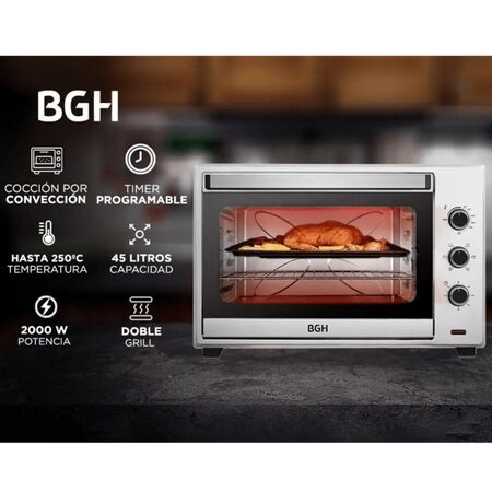 Horno Electrico BGH BHE45S22 45L