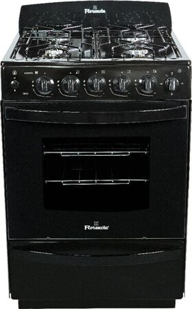 Cocina Florencia 5537 Multigas 4 Hornallas 56Cm Negro
