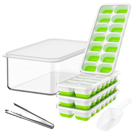 Set de Cubeteras con Tapa Gadnic con Contenedor Pinza y Pala