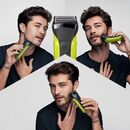 Afeitadora Series 3 ShaveStyle 300BT con recortadora de barba de precisin y 5 peines verde elctrico - Miniatura 2