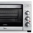 HORNO ELECTRICO MIDEA TO-M340SAR4 - SILVER , GRILL - 40LTS - 1800W - Miniatura 3