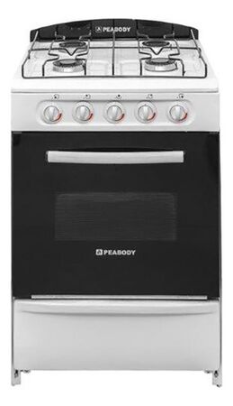 Cocina Multigas 53cm Peabody Blanca