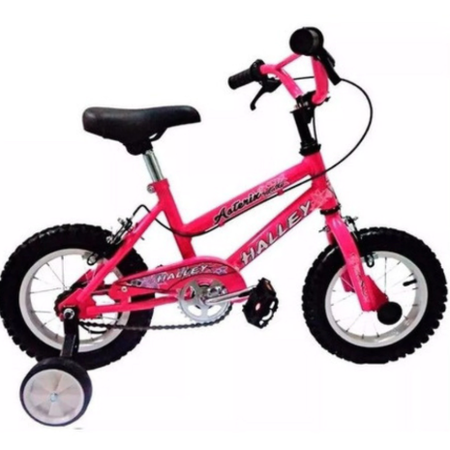 Bicicleta Halley Rodado 12 Bmx Nena Rosa