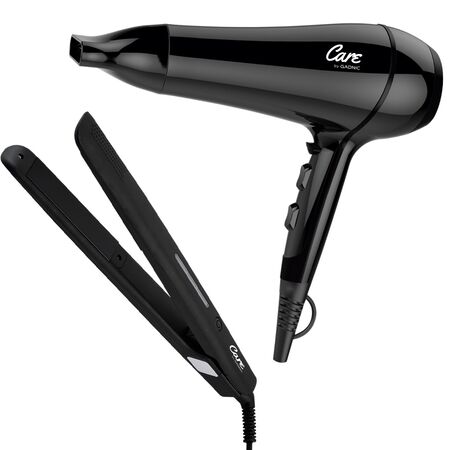 Planchita + Secador de Pelo Care By Gadnic Kit Peluquería Pro Tecnología Cerámica